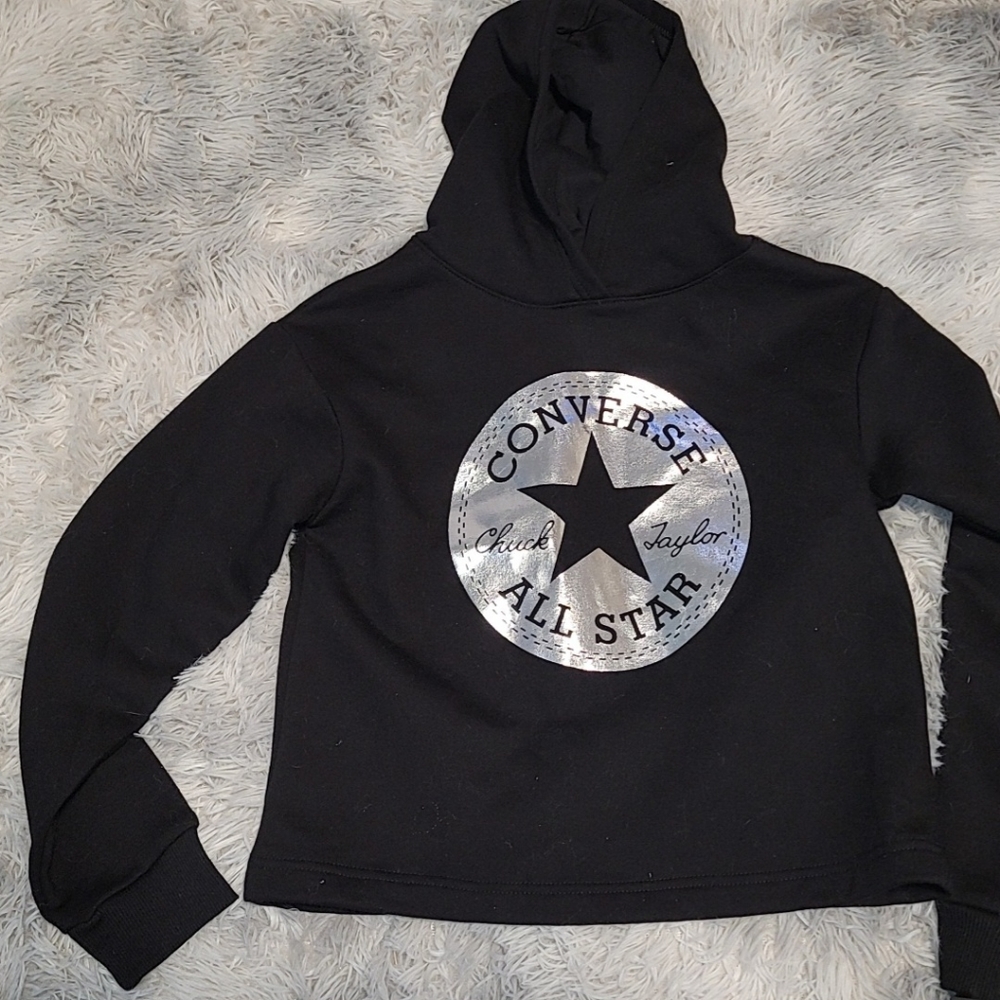 Girls size large converse sweatshirt new with tags